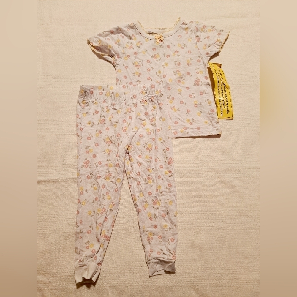Jessica Simpson girls bamboo pajama set, NWT pick your size 18m 2T or 3T